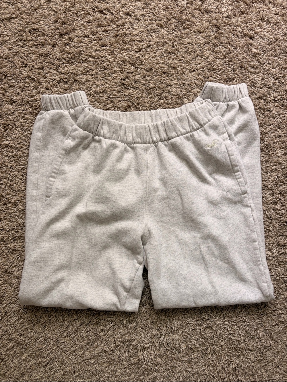 Hollister Light Gray Sweatpants